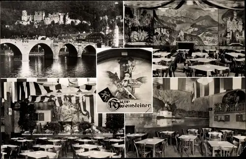 Ak Heidelberg am Neckar, Stimmungslokal Rodensteiner, Sandgasse 1- 3