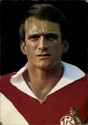 Ak Fußballspieler Wolfgang Overath, 1. FC Köln, Aral Sammelbild