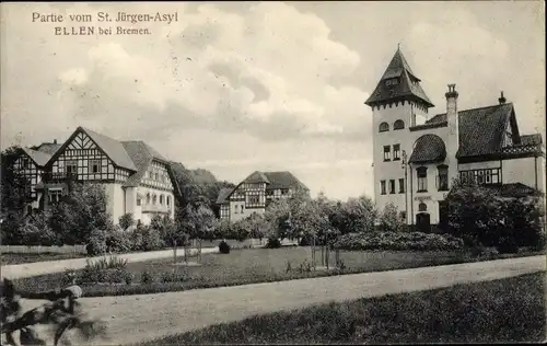 Ak Ellen Osterholz Bremen, St. Jürgen Asyl