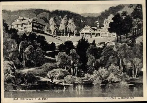 Ak Hitzacker an der Elbe, Kurhotel Waldfrieden