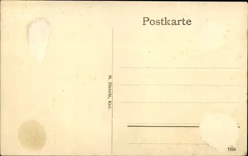 Ak Deutsche Kriegsschiffe, manövrierende Flottille