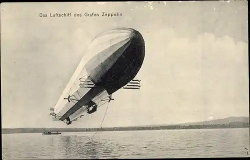 Ak Luftschiff des Grafen Zeppelin