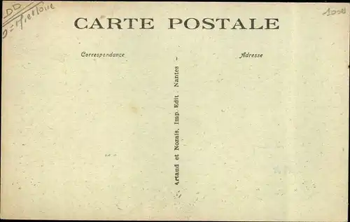 Ak Montjean Maine et Loire, Le Four a chaux, vue generale