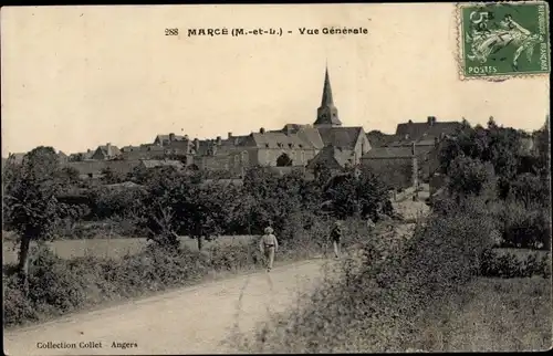 Ak Marcé Maine et Loire, Vue generale