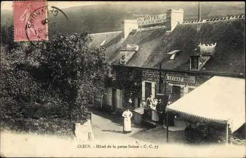 Ak Clécy Calvados, Hotel de la petite Suisse