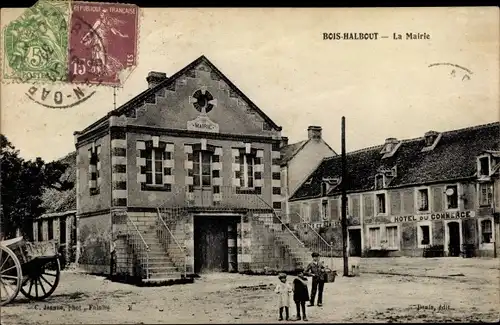 Ak Bois Halbout Calvados, La Mairie