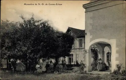 Ak Corme Écluse Charente Maritime, Monastere de Notre Dame