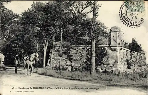 Ak Rochefort sur Mer Charente Maritime, Les Fortifications de Brouage