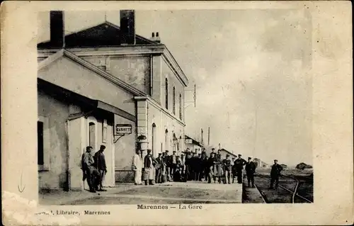 Ak Marennes Charente-Maritime, La Gare