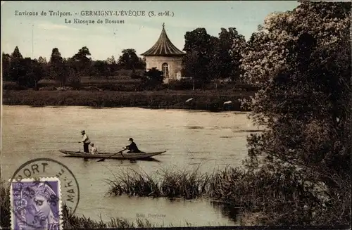 Ak Germigny l'Eveque Seine et Marne, Le Kiosque de Bossuet