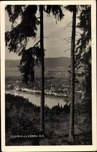 Ak Aschach an der Donau Oberösterreich, Panorama