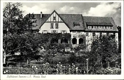 Ak Damme Niedersachsen, Maria Rast