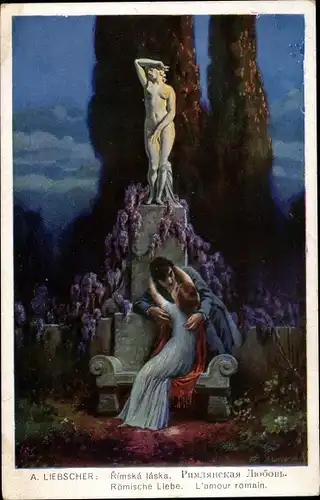 Künstler Ak Liebscher, A., Römische Liebe