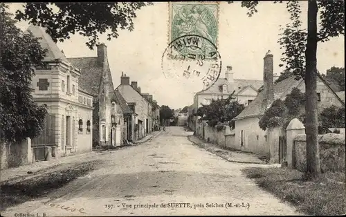 Ak Suette Maine et Loire, Vue principale