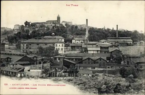 Ak Saint Juéry Tarn, Les Usines Metallurgiques
