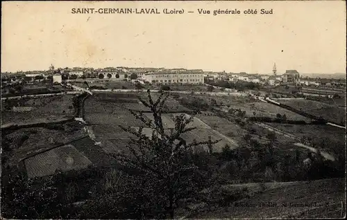 Ak Saint Germain Laval Loire, Gesamtansicht