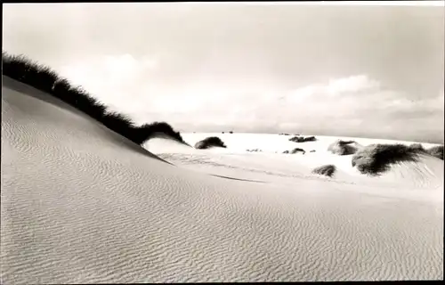 Ak Baltrum, Strand vom Winde verweht