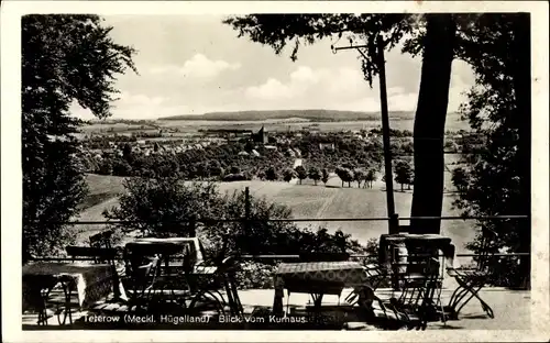 Ak Teterow in Mecklenburg, Blick vom Kurhaus