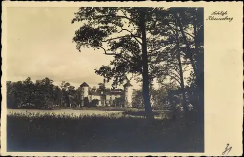 Ak Rheinsberg in Brandenburg, Schloß