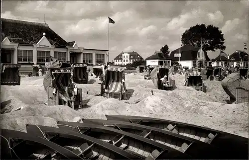 Ak Ostseebad Dahme in Holstein, Strand am Casino
