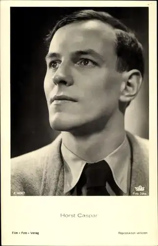 Ak Schauspieler Horst Caspar, Portrait