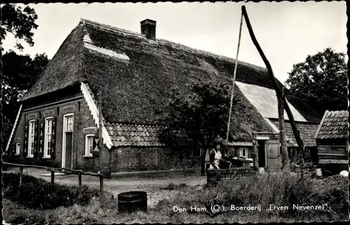 Ak Den Ham Overijssel, Boerderij Erven Nevenzel