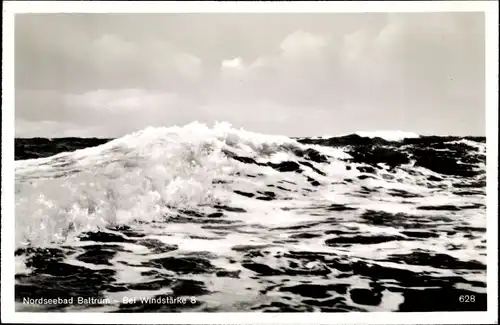 Ak Baltrum, Bei Windstärke 8