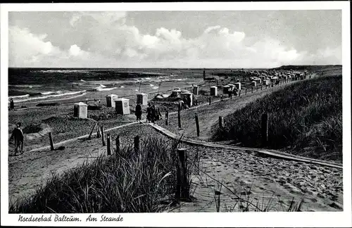 Ak Baltrum, Am Strand