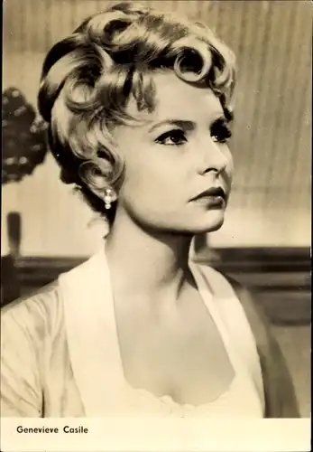 Ak Schauspielerin Genevieve Casile, Donner über dem Indischen Ozean, Portrait, Progress Starfoto