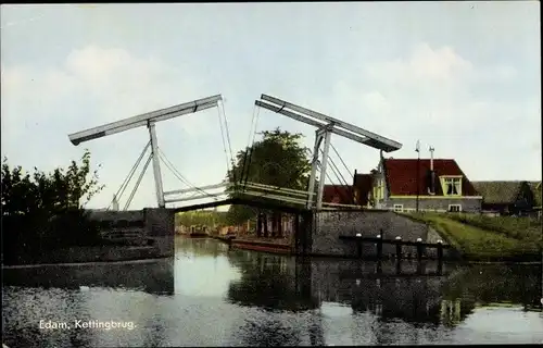 Ak Edam Volendam Nordholland, Kettingbrug