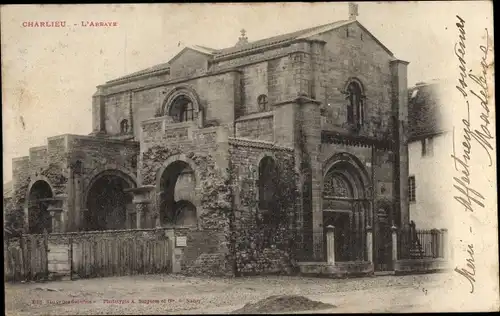 Ak Charlieu Loire, L'Abbaye