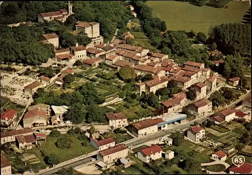 Ak Viviers lès Montagnes Tarn, Luftbild