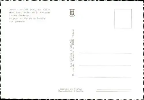 Ak Mijoux Ain, Vue generale