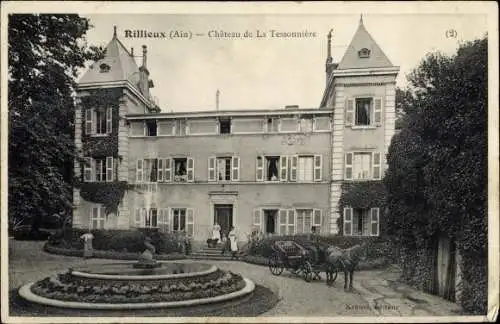 Ak Rillieux Ain, Chateau de La Tessonniere