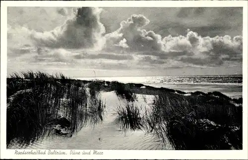 Ak Baltrum, Dünen, Meer