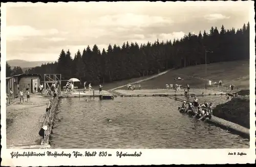 Ak Masserberg in Thüringen, Schwimmbad