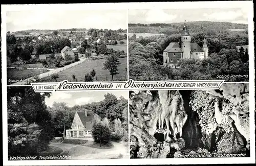 Ak Niederbierenbach Bierenbachtal Nümbrecht im Oberbergischen Kreis, Schloss Homburg, Traubengrotte