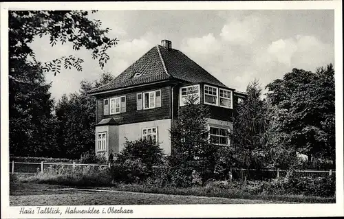Ak Hahnenklee Bockswiese Goslar im Harz, Haus Talblick