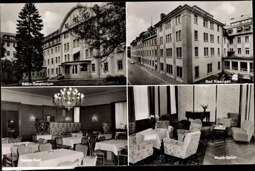 Ak Bad Kissingen Unterfranken Bayern, Saale Sanatorium, Kurhausstraße 20
