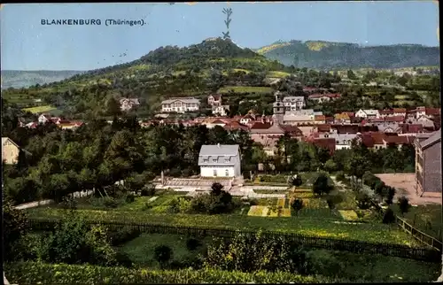 Ak Bad Blankenburg in Thüringen, Panorama
