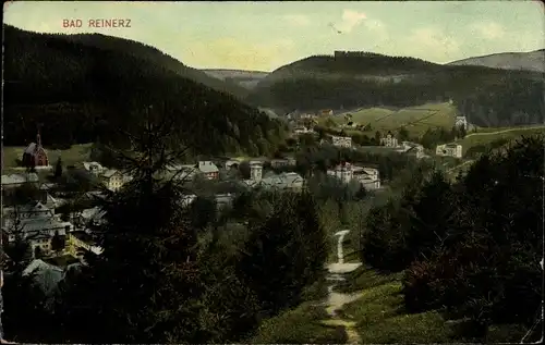 Ak Duszniki Zdrój Bad Reinerz Schlesien, Panorama