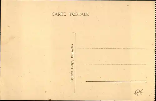 Ak La Panne Westflandern, Oeuvre Nationale de l'Enfance, Colonie de La Panne, Le theatre