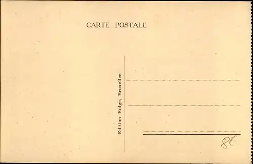 Ak La Panne Westflandern, Oeuvre Nationale de l'Enfance, Colonie de La Panne, Une chambre