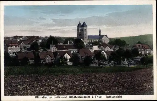 Ak Bad Klosterlausnitz in Thüringen, Totale