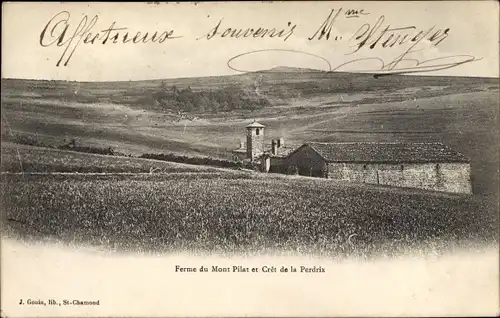 Ak Loire, Ferme du Mont Pilat et Crét de la Perdrix