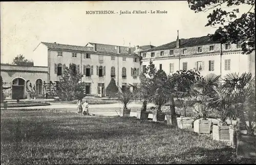Ak Montbrison Loire, Jardin d'Allard, Le Musée
