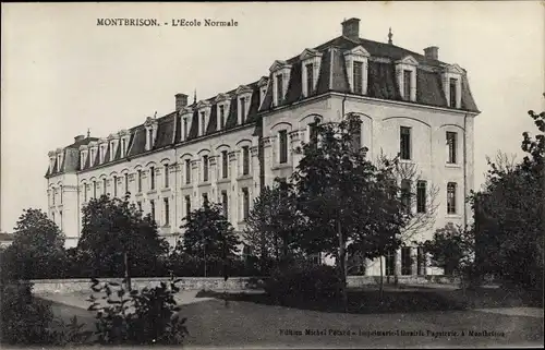 Ak Montbrison Loire L'École Normale