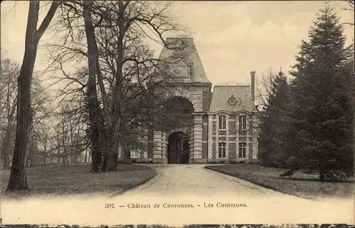 Ak Seine et Marne, Chateau de Courances, Les Communs