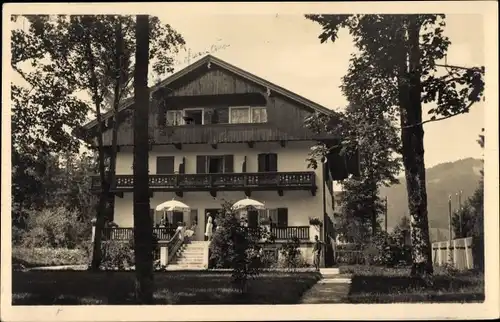 Ak Bad Wiessee in Oberbayern, Haus Waldheim