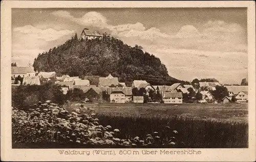 Ak Waldburg in Württemberg, Teilansicht